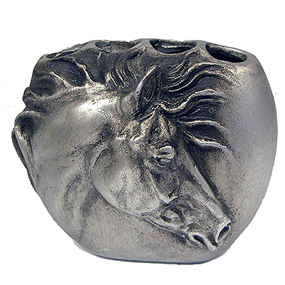 Intrepid Toothbrush Holder Sculpture FOB