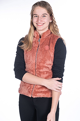 HKM Teddy vest -Ruby-