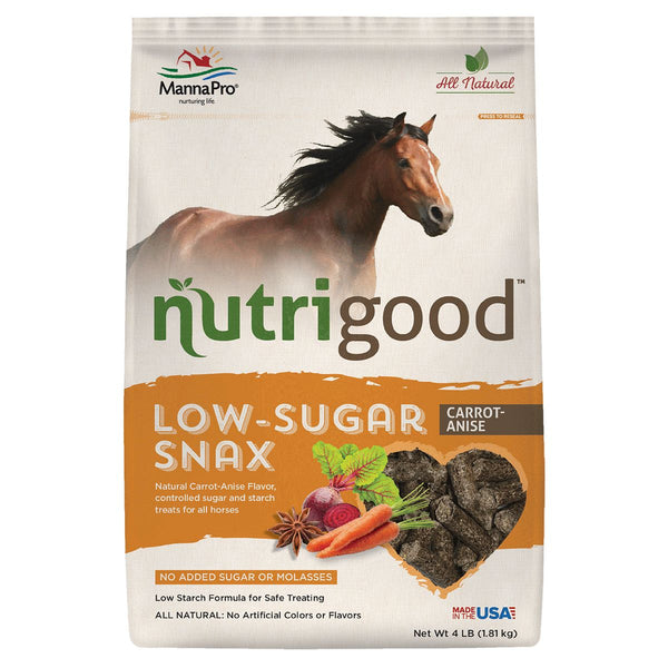 Nutrigood Low-Sugar Snax for Horses - Carrot-Annise