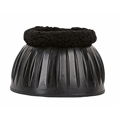 HKM Rubber over reach boots -Economic Plus- Black