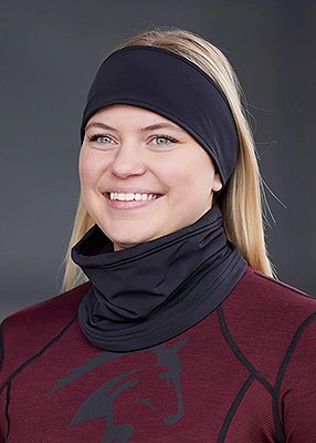 Kerrits Rail Side Fleece Neck Warmer – Solid - Black