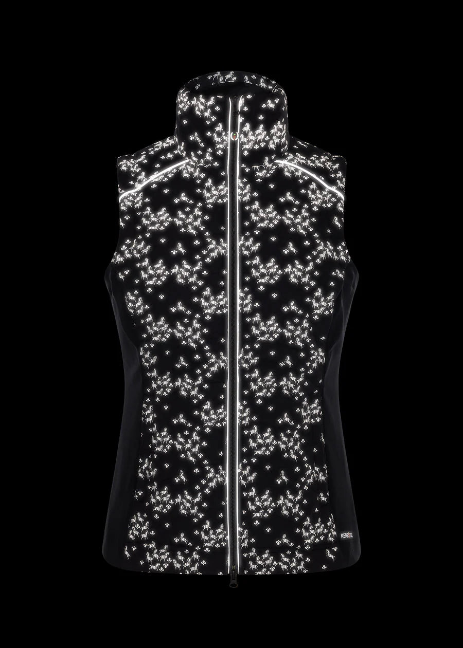 Horse Reflection Quilted Vest