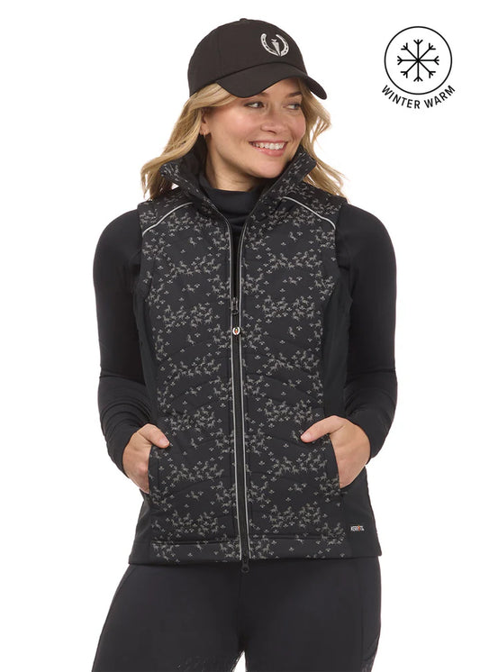 Horse Reflection Quilted Vest