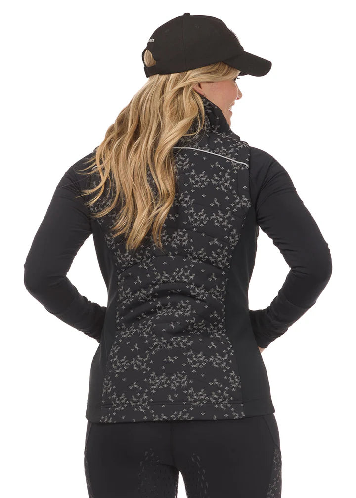 Horse Reflection Quilted Vest