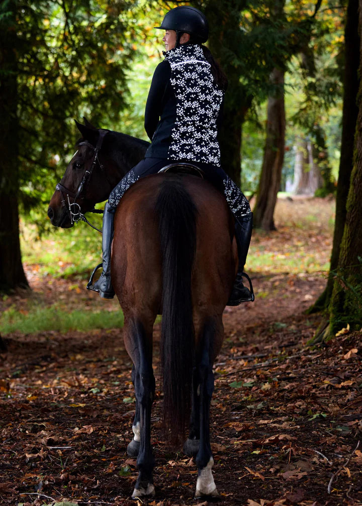 Horse Reflection Quilted Vest