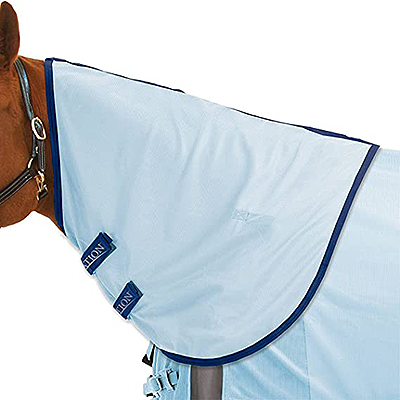 Ovation Super Fly Neck Cover - Lite Blue/Navy