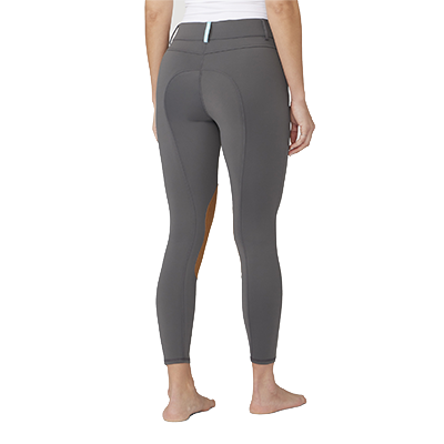 ROMFH® Willow Ladies Euro Knee Patch Breech -Classic Greystoke