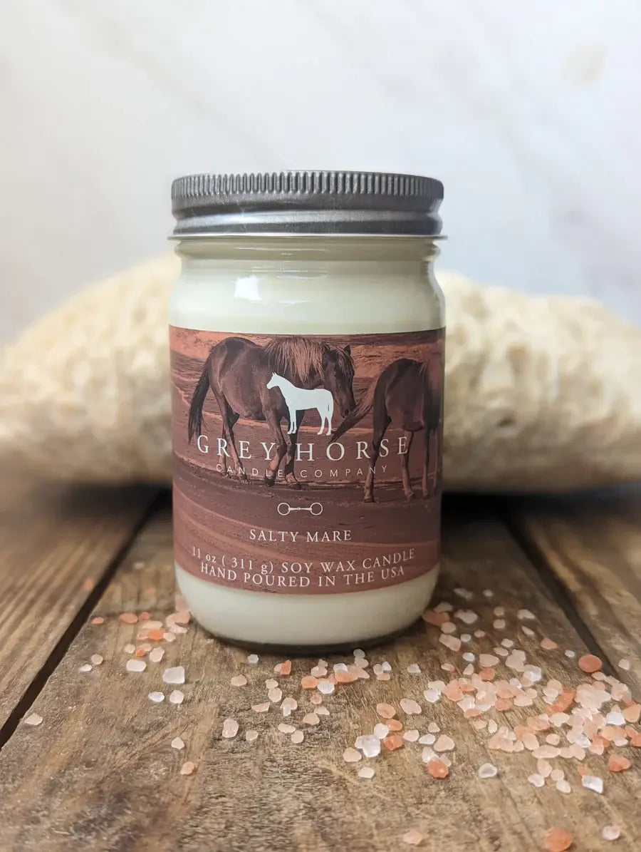 Salty Mare Soy Candle - SCENT OF THE MONTH
