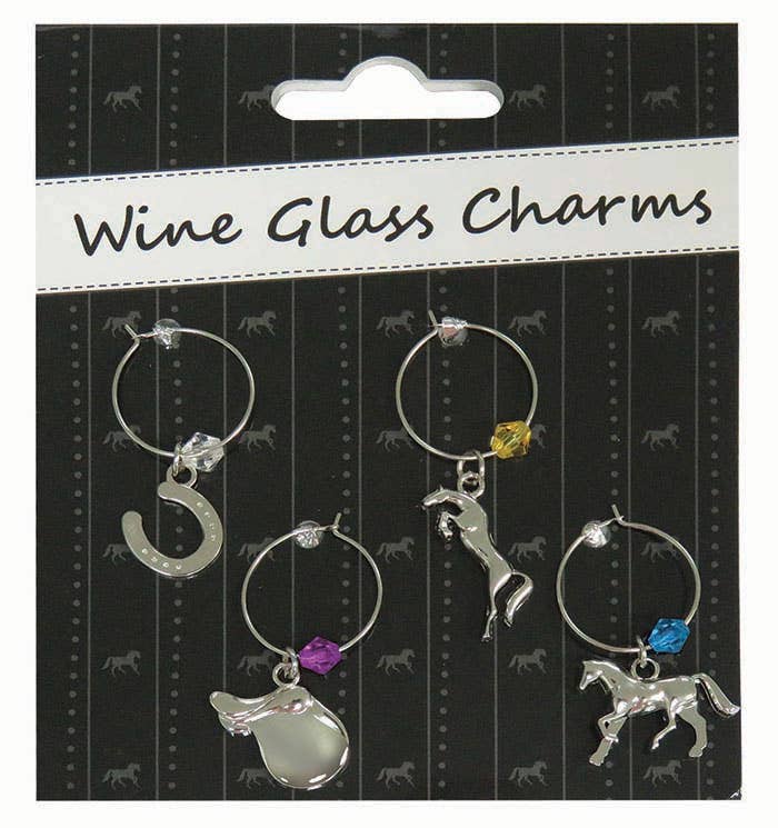 Wine Glass Charms, set of 4
