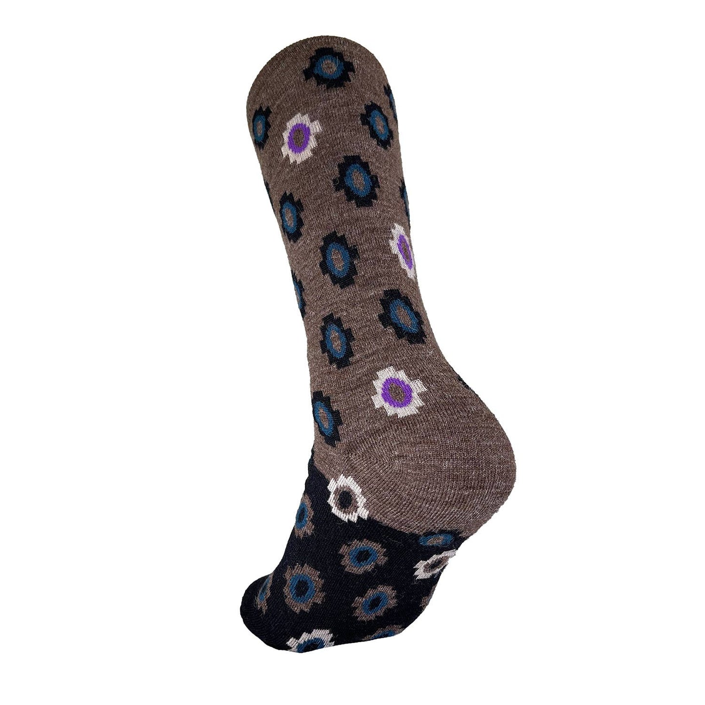 Alpaca Socks - Incan - Mahogany