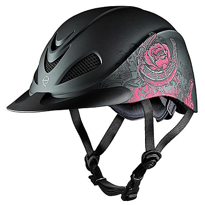 troxel rebel pink rose helmet