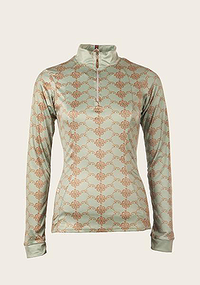 Espoir Quarter Zip Sun Shirt - Mint Espoir