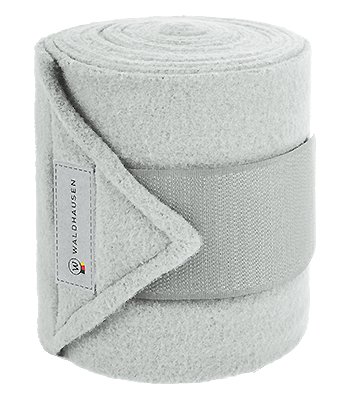 Waldhausen Fleece Polo Wraps Basic Set of 4 - Metal Grey