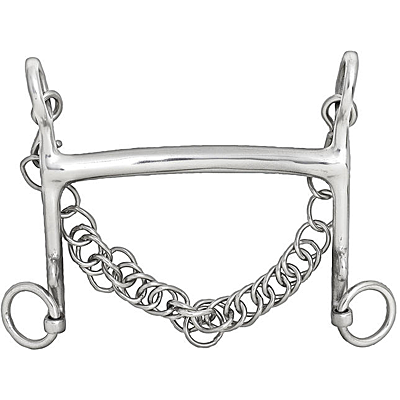 Horze Curb Bit, Mullen