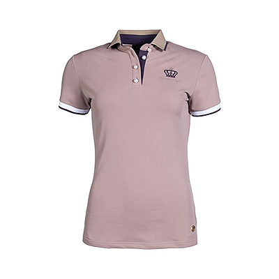 HKM Polo shirt -Lavender Bay- Taupe