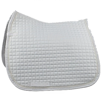 Horze Brighton Dressage Saddle Pad - White