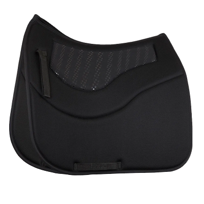Horze Phoenix Dressage Saddle Pad - Black
