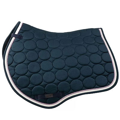 Horze Miami All Purpose Saddle Pad - Night Dark Blue/Dawn Purple