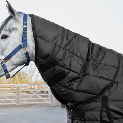 Horze Nevada Stable Blanket Neck Cover 200g – Black