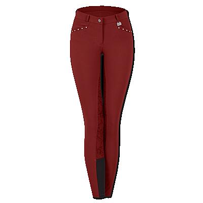Ruby Red Waldhausen Vienna full seat breeches