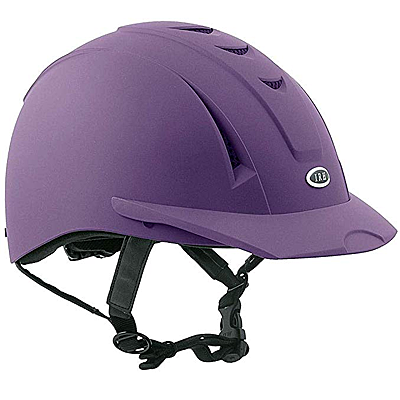 purple matte IRH Equi-Pro Helmet