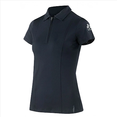 B Vertigo Claudine Women's Polo Shirt - Navy Dark Blue