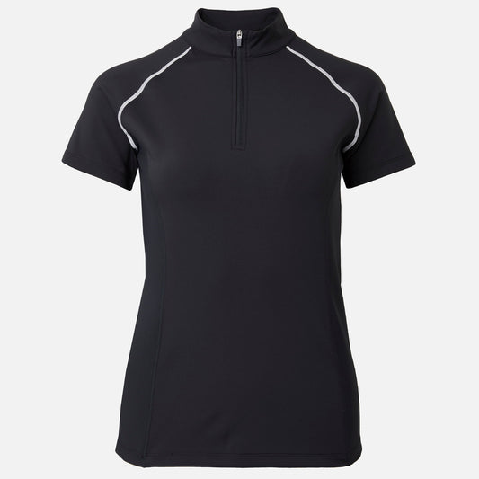B Vertigo Adara Womens Cool Tech Training Shirt - Dark Navy