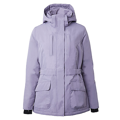 Horze Jadine Womens Autumn Winter Jacket - Grey Ridge Purple