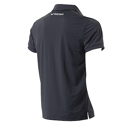 B Vertigo Flynn Mens Technical Polo Shirt - Anthracite Grey