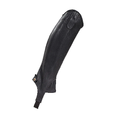 Horze Desta Synthetic Half Chaps - Black