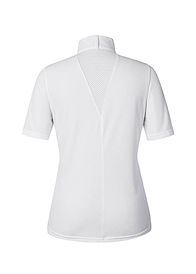 Encore Short Sleeve Show Shirt - White/Lucky Diamond