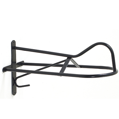 Equi-Essentials Large Saddle Rack - Black