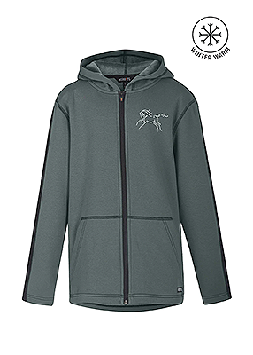 Kerrits Kids Horse Sense Fleece Hoodie - Spruce