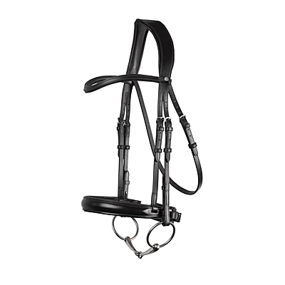 House of Montar Normandie bridle in black leather