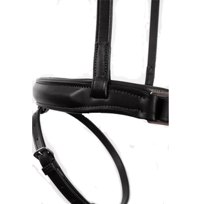 House of Montar Normandie bridle in black leather