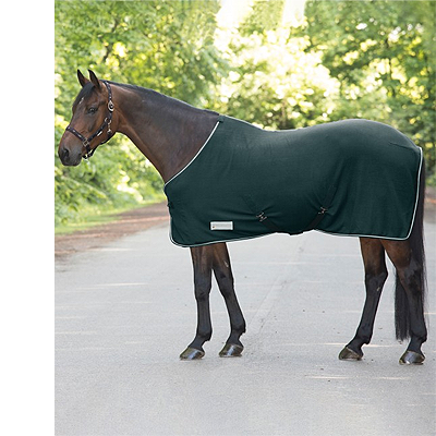 Waldhausen Economic Fleece Cooler with Cross Straps - Fir Green