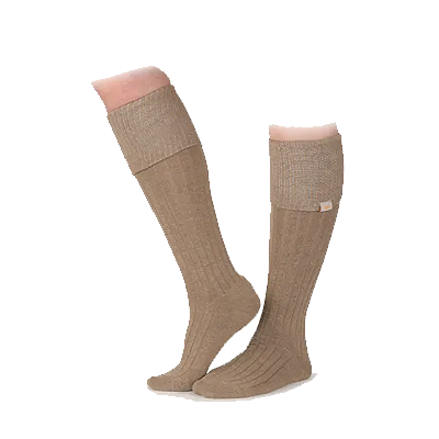 Aubrion Cottonwood Boot Socks – Adult-Beige
