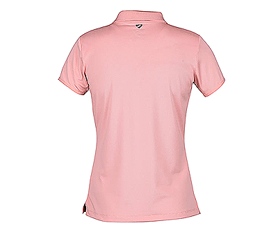 Aubrion Poise Tech Polo - Young Rider Rose