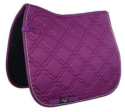 HKM Sports Saddle Pad -Bologna- Blackberry