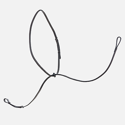 Equinavia Valkyrie Fancy Stitched Standing Martingale - Chocolate Brown