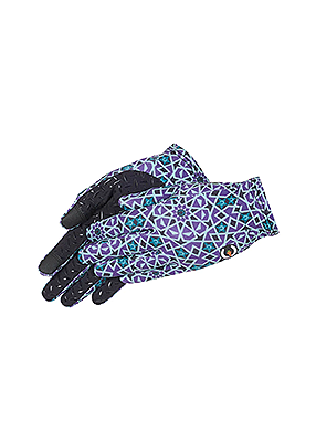 Kerrits Kids Thermo Tech™ Riding Gloves – Print - Iris Starlight