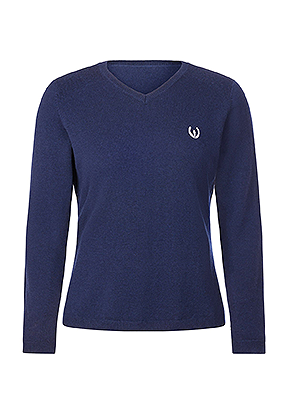Kerrits Stable Temp Merino Wool Sweater - Ink