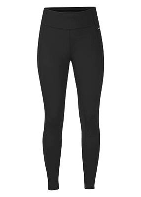 Kerrits Fleece Lite II Knee Patch Tight - Black Solid