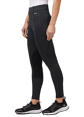 Kerrits Performance Knee Patch Pocket Riding Tight - Black