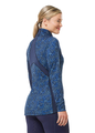 Kerrits Rail Side Quarter Zip Tech Top – Print - Ink Snaffle harmony