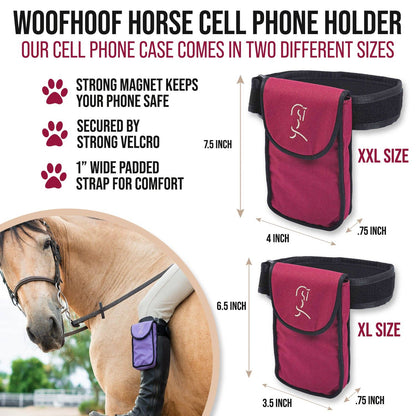 EQUESTRIAN MAGNETIC CELL PHONE HOLDER