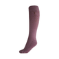 Horze Jordis Glitter Womens Winter Riding Socks - Wood Rose