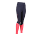 Shires Aubrion Rhythm Mesh Riding Tights - Young Rider - Navy