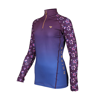Shires Aubrion Hyde Park Base Layer - Young Rider - Flower