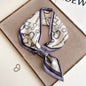 Purple Snaffle Bit Loop Scarf
